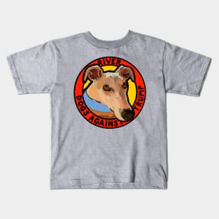 DOGS AGAINST TRUMP - RIVER Kids T-Shirt